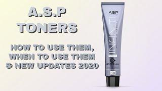 AFFINAGE SALON PROFESSIONAL TONERS/QUICK START & UPDATES