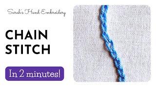 How to do Chain Stitch