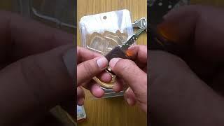 Europa Solido Stainless Steel Disc Padlock with 4 Keys