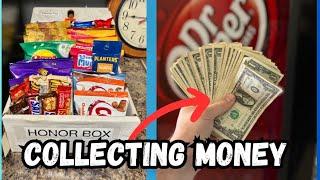 COLLECTION Soda Machine & Honor BoxVending Route MONEY! 