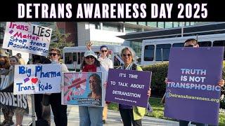 Detrans Awareness Day 2025 Speakout at Children's Hospital Los Angeles