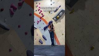 This boulder is a great example of beginner friendly mantle for new climbers to practice! #climb