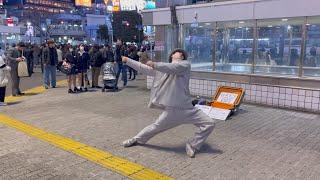 【Japanese Street Performer ROBOMON!!】At Shibuya ,Tokyo