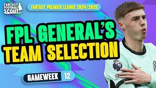 CAPTAIN PALMER NOT SALAH?!  | FPL GENERAL'S TEAM SELECTION!  | Fantasy Premier League Tips 2024/25