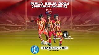 [Live Belia24] SELANGOR FC vs TERENGGANU FC IV : Semi Final 2 Piala Belia 2024