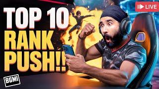 TOP 10 करेगा मैं : BGMI LIVE | GTXPREET PUBG LIVE