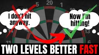 Two Levels Better in Darts With This SIMPLE Trick!