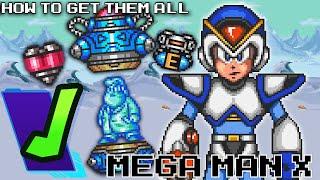 The DEFINITIVE Guide to Mega Man X1 | All Items & Upgrades, Least Backtracking