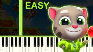 TALKING TOM SPLASH FORCE - EASY Piano Tutorial