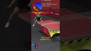 Hugo Counter Attack ! #乒乓球 #tabletennis