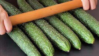 shredded cucumber with sauce, not put salt, teach you a method, it is better than the restaurant