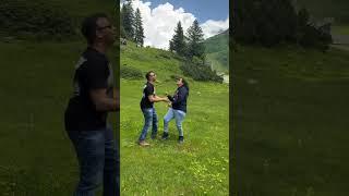 Living our Bollywood dream in Switzerland  Channeling our inner Raj & Simran in the Swiss Alps.