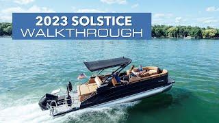 Harris Pontoon Boats | 2023 Solstice Walkthrough