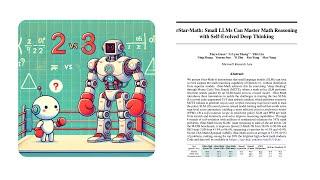 rStar-Math: Small LLMs Can Master Math Reasoning with Self-Evolved Deep Thinking (Paper Walkthrough)