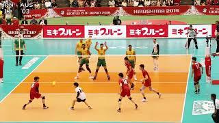 Bóng Chuyền Đỉnh cao| Nhật Bản - Australia| World Cup 2019| Set1