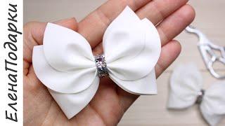 БАНТИКИ ИЗ ФОАМИРАНА  DIY BOW  Jewelry made of foamiran