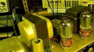 A Night Working On Vintage Tube Amplifiers Part 1 of 2.wmv