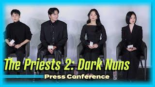 [4K] The Priests 2: Dark Nuns Cast Interview at the Production Press Conference