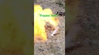 Don’t shoot Propane tanks! #boom #trending #youtubeshorts #caccia