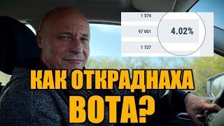 КАК ОТКРАДНАХА ВОТА?