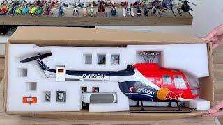 BO-105 | Servus TV Media Helicopter | Unboxing & Maiden Flights | Stirlingkit