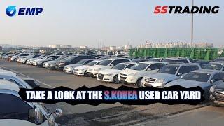 Take a look at the  S.Korea used car yard