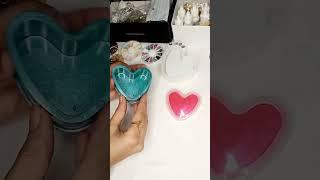 Handcrafted Resin Heart Boxe.                     #resincrafts #Resin art for beginners#resinartist