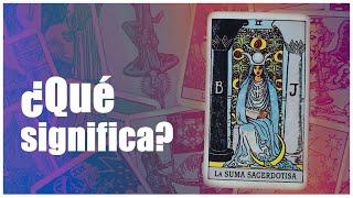 LA SUMA SACERDOTISA - curso de Tarot gratis