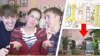 Ollie's Wife Lizzie Transforms our Set!!!! (+ she doesn't watch our videos )