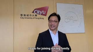 Introduction of CityU Eminence Society by Chairman Mr Weeky Wong