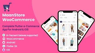 MaanStore - Flutter eCommerce Full App, WooCommerce Full App