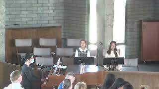 Special Song by Sophia Li and Tammy Tan (11-5-2023)