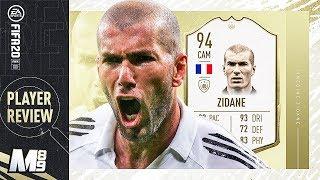 FIFA 20 ZIDANE REVIEW | 94 ZIDANE PLAYER REVIEW | FIFA 20 Ultimate Team