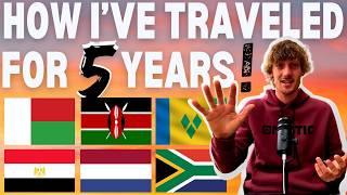 How I’ve traveled the world for 5 years at 22, all self-funded!