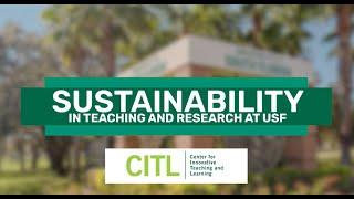 Sustainability in Teaching and Research at USF