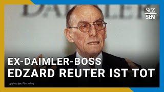 Früherer Daimler-Chef Edzard Reuter mit 96 Jahren verstorben