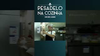 JACQUIN É XINGADO POR FUNCIONÁRIO DE RESTAURANTE  #pesadelonacozinha #shorts