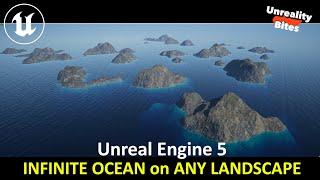 UE5: Infinite Ocean on ANY Landscape (at ANY Height)