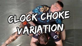 Have you seen this before?? No-Gi Clock Choke 