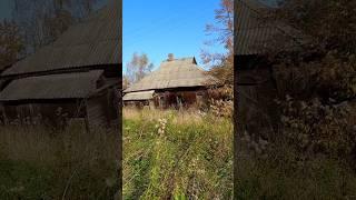 Старинная деревня с домами как из музея #глубинка #деревня