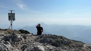 Kordeschkopf (Kordeževa glava) von der Petzen Bergstation über den Kniepssattel