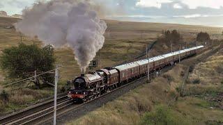 15 Steam Locomotives Tackle The Famous Shap Bank !