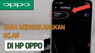 Cara Menghilangkan Iklan di Hp Oppo