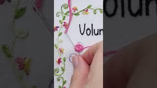 Tips & tricks for perfect Woven Wheel Roses #embroiderytutorial #beginnerembroidery #embroideryart