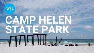 Camp Helen State Park in Inlet Beach, Florida.