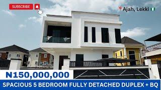 House for Sale in Lekki, Lagos Nigeria; Spacious 5 Bedroom Detached Duplex for Sale in Ajah, Lekki