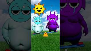 POV Sprunki Incredibox Vineria, Durple Trying To Win Sky! Simon Space #sprunki #incredibox