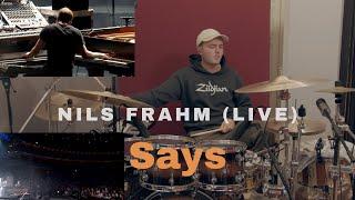 NILS FRAHM | SAYS | DRUM COVER (live from the BBC Proms 2015)