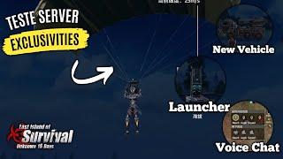 Teste Server | New Vehicle | Launcher | Voice Chat | Last Island Of Survival