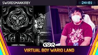 Virtual Boy Wario Land by swordsmankirby in 24:01 - Summer Games Done Quick 2024